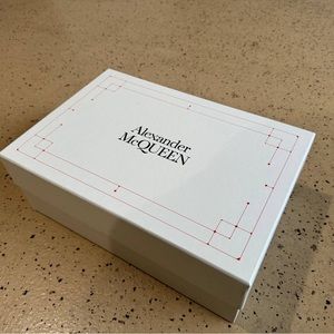 Alexandr McQueen box and bag